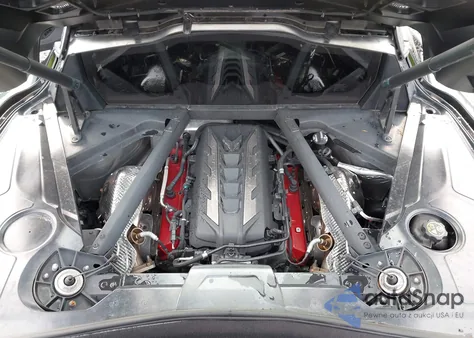 2020 Chevrolet Corvette Stingray Rwd 1Lt из США, поврежденный, VIN 1G1Y62D47L5109792